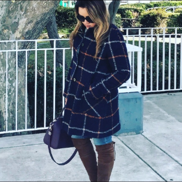 boucle coat zara
